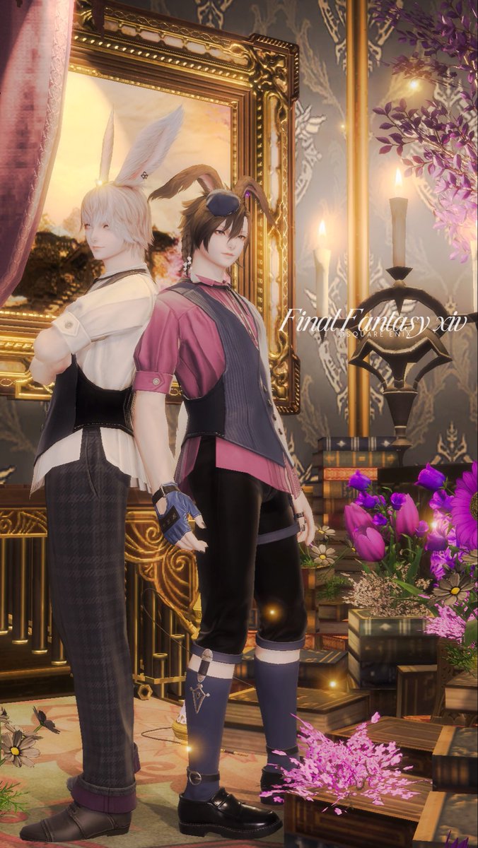 lava_neon373's tweet photo. おはようございますꪔ̤

最近予想以上にアウラSSが少なくてアップ用のアルバムがサブだらけになってますが、メインは紛れも無くアウラです🪽🫧
SS撮影また行かないとー！
なつさんのサブさんと🐇🫶🏻︎ ̖́-

🏷️#Orb1tal
#FF14SS https://t.co/GRIbIWD9Q2