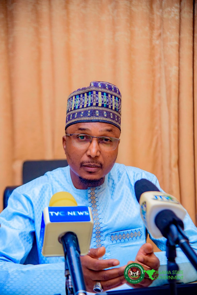 uanamadi's tweet photo. Earlier today, I received a courtesy call from the members of the North-West Strategic Committee on the National Social Investment Programme (NSIP), led by Professor Mudassir Nasiru. Our discussion centred on how states can play a stronger role in programmes that directly support vulnerable families. 

The National Home-Grown School Feeding Programme is much more than providing meals in schools. It encourages children to stay in the classroom, supports better attendance and creates opportunities for local farmers, food vendors and many others whose livelihoods depend on the agricultural value chain. That understanding is one of the reasons why Jigawa chose to extend the programme to pupils in Primary Four, Five, and Six, complementing the Federal Government's coverage of Primary One to Three.

Today's discussions also reinforced my belief that social protection works best when there is genuine ownership at the state level. I am pleased that the committee has developed a new implementation framework, and once it is presented to us, we will study it carefully and see how it fits into our existing programs. Supporting vulnerable households has remained one of the priorities of our administration, and any initiative that genuinely improves the lives of our people deserves careful attention.

I appreciate Professor Mudassir Nasiru and members of his committee for taking the time to visit Jigawa and share their ideas with us.