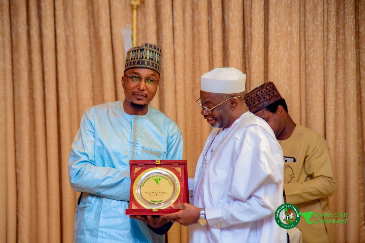 uanamadi's tweet photo. Earlier today, I received a courtesy call from the members of the North-West Strategic Committee on the National Social Investment Programme (NSIP), led by Professor Mudassir Nasiru. Our discussion centred on how states can play a stronger role in programmes that directly support vulnerable families. 

The National Home-Grown School Feeding Programme is much more than providing meals in schools. It encourages children to stay in the classroom, supports better attendance and creates opportunities for local farmers, food vendors and many others whose livelihoods depend on the agricultural value chain. That understanding is one of the reasons why Jigawa chose to extend the programme to pupils in Primary Four, Five, and Six, complementing the Federal Government's coverage of Primary One to Three.

Today's discussions also reinforced my belief that social protection works best when there is genuine ownership at the state level. I am pleased that the committee has developed a new implementation framework, and once it is presented to us, we will study it carefully and see how it fits into our existing programs. Supporting vulnerable households has remained one of the priorities of our administration, and any initiative that genuinely improves the lives of our people deserves careful attention.

I appreciate Professor Mudassir Nasiru and members of his committee for taking the time to visit Jigawa and share their ideas with us.