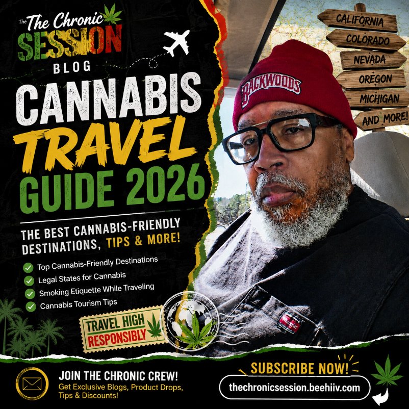 ChronicSession's tweet photo. New #blogpost up #CannabisTravelGuide 2026
Weed Travel Tips & Cannabis Tourism 🌿✈️
Somebody say #roadtrip? #clicktoread and #subscribe
https://t.co/5JKB3wWNZ6 https://t.co/H8BU4fllke