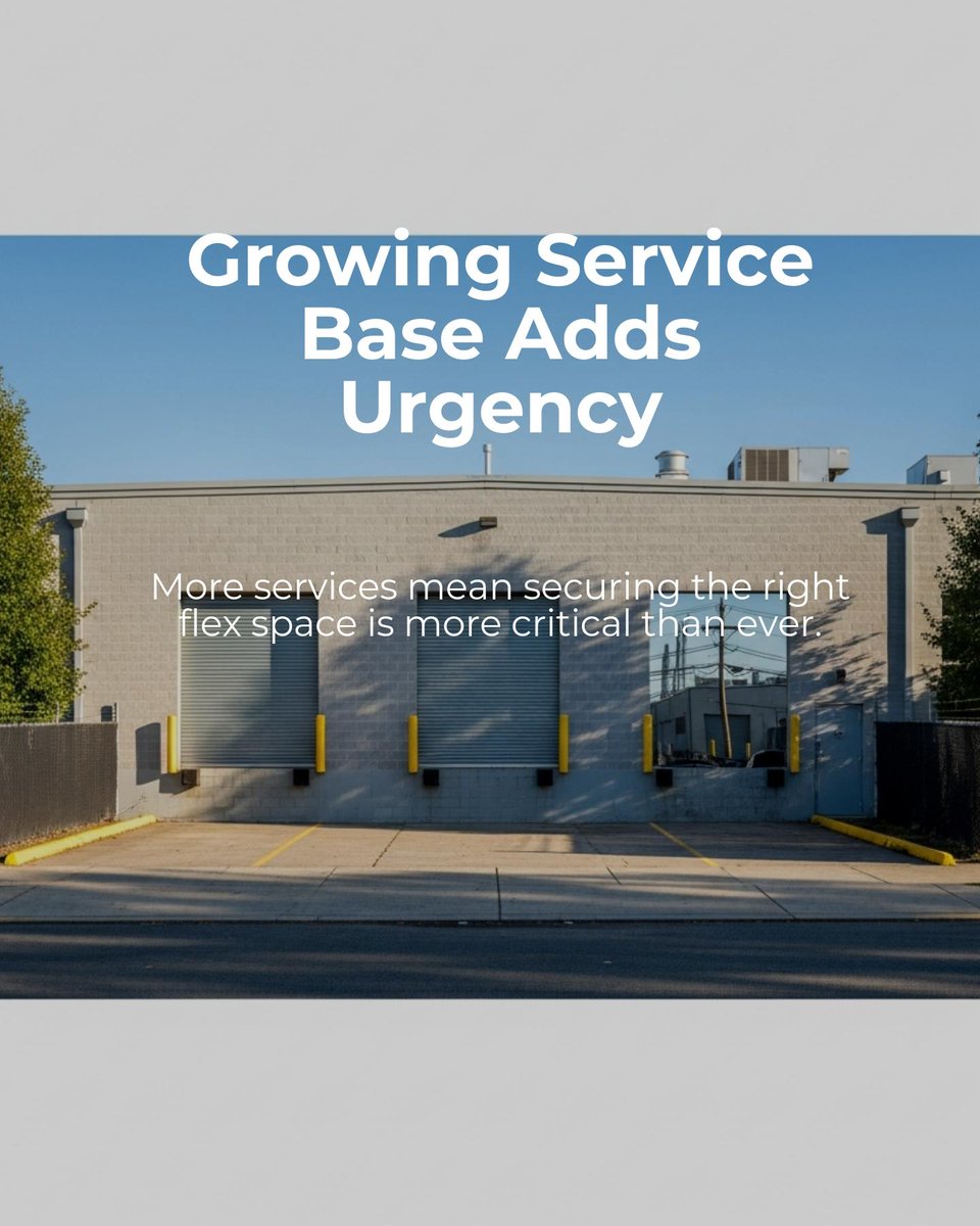 FlexSpaceDr's tweet photo. Florida’s trade gateways keep fueling demand for small bay flex space, ports, highways, and a growing service base mean prime sites won’t last. 📦🚚

How are you finding the right spot? https://t.co/qBpbahq9zM