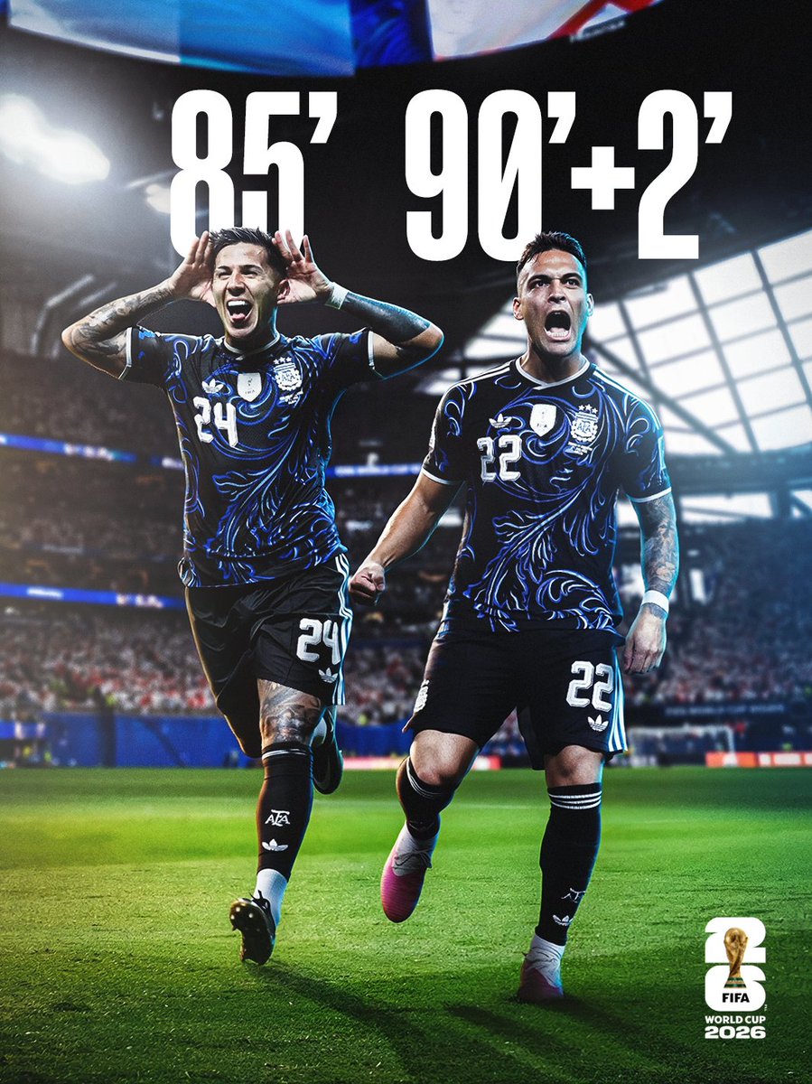 FIFAWorldCup's tweet photo. Argentina comeback in Atlanta 🫨

#FIFAWorldCup https://t.co/cd6zaaYw4Y