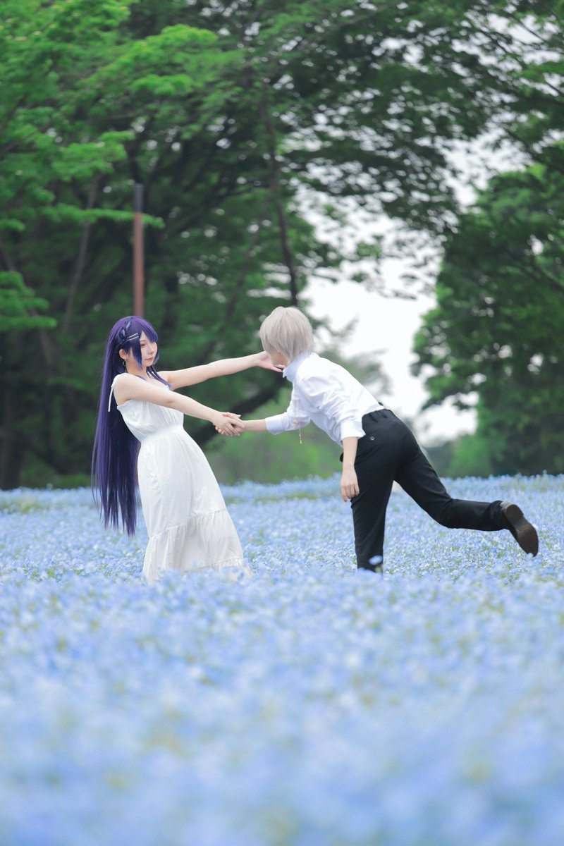 Yue_cos's tweet photo. ※cosplay   

              🌈🕒 /  🍀 🌞

photo :  @meteo_san https://t.co/PbdqibN9wG