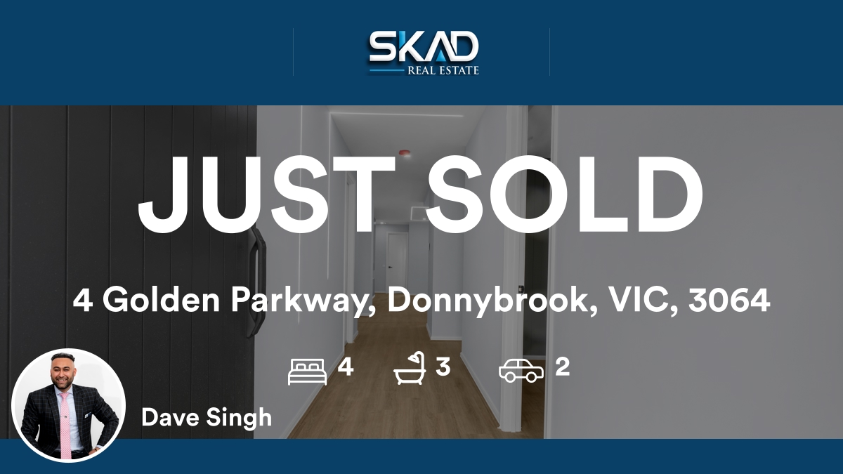 davesingh77's tweet photo. 🛌 4 🛀 3 🚘 2
📍 4 Golden Parkway, Donnybrook, VIC, 3064

My latest sale on RateMyAgent.

https://t.co/kV2yzIP0nS

...
#ratemyagent #realestate #SKAD_Real_Estate https://t.co/aRZ2hLBEMI
