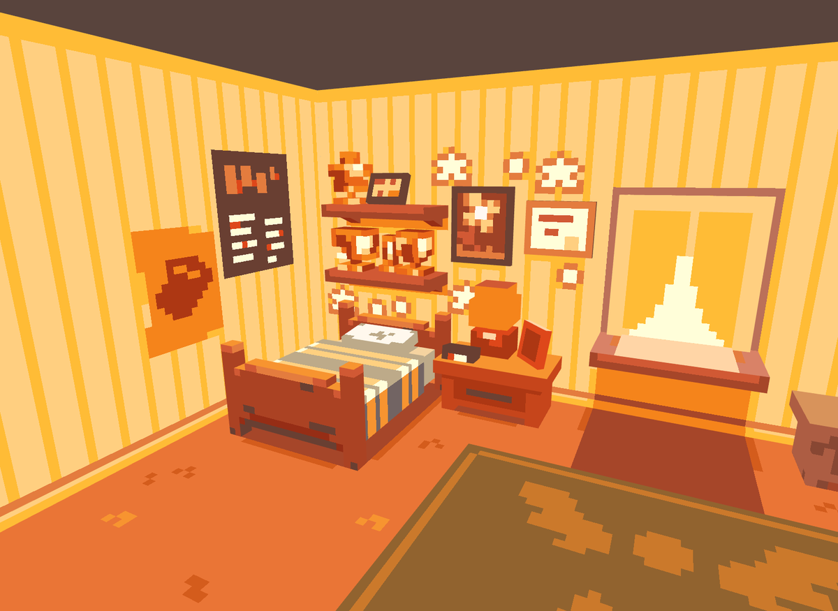 SunniSydeDown's tweet photo. kris and asriels room in blockbench
#deltaruneㅤㅤㅤ https://t.co/nHZQ33X5jk