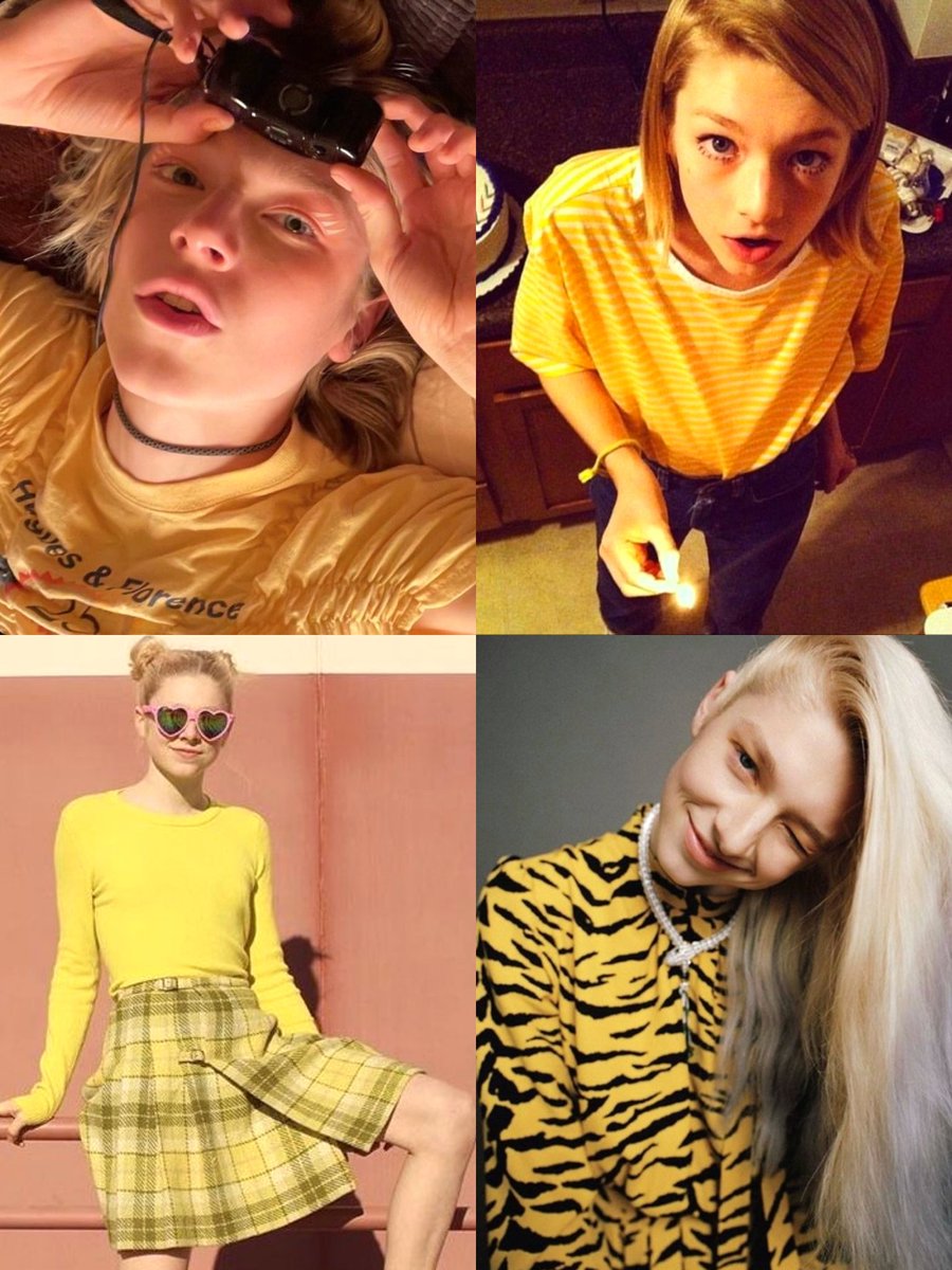 schaferhunterbr's tweet photo. A categoria é: Hunter Schafer de amarelo 💛 https://t.co/XUr86NOVBA