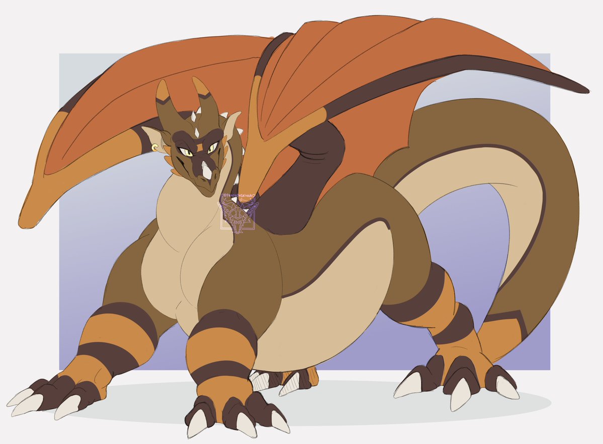 PancinDeSalvado's tweet photo. Big BIIIIG chonky fat dragon for the always lovely Raxtor!

I don't know about you, but I wanna hug that big belly of his 🩵 https://t.co/GXBpL4UJaW