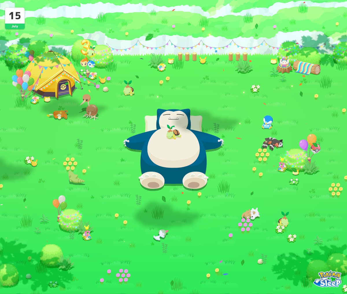 Yume_PokeSleep's tweet photo. おはようございます(o´∀`o)
NMD最終日はうとうとになっちゃいました。
ミュウ…また来月(/Д`;
ラルトスおてボ色違いチャレンジ失敗。
ポッチャマ！
パモもおてボかゆめボ欲しい！
ナエトル2匹チャンスだし。
ポケサブレが足りない( 'ω')ｸｯ!

#ポケスリ3周年をみんなで
#PokemonSleep
#ポケスリ https://t.co/DCz4D21nts