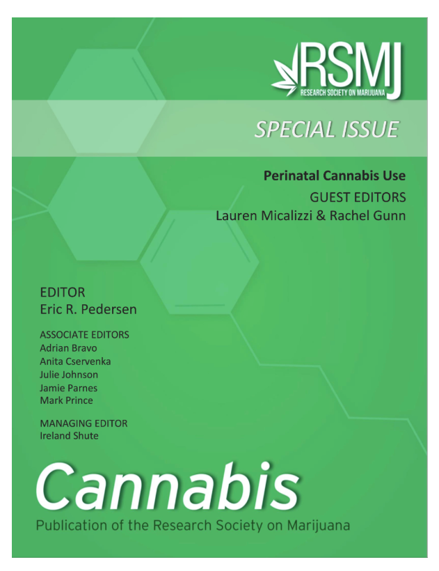 ResearchMJ's tweet photo. We are excited to announce the publication of the Cannabis special issue on Perinatal Cannabis Use! Thanks to special issue editors @LMicalizziPhD and Rachel Gunn at @BrownCAAS, managing editor @irelandshute, and the authors of these 13 impactful papers. https://t.co/pTKJ4bePvQ https://t.co/5yycVIfvNY