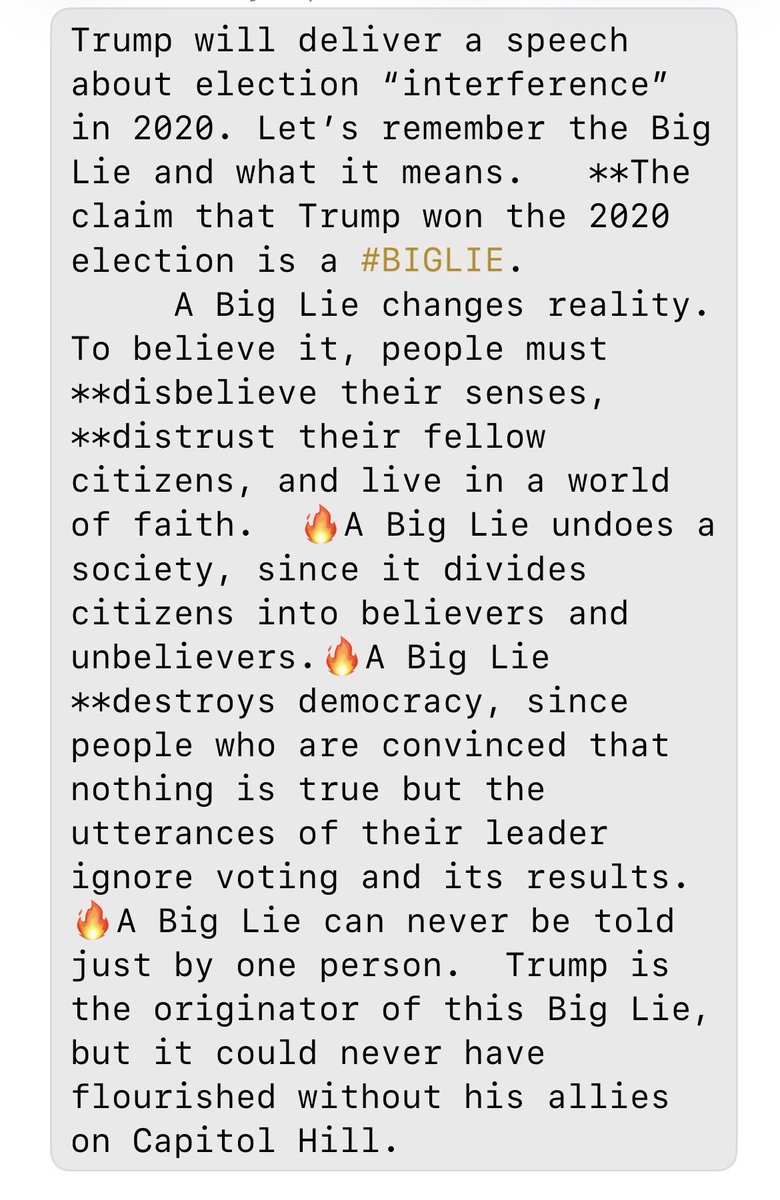 RustceHome's tweet photo. Trump’s Thursday speech :
[ -Timothy Snyder] https://t.co/Bb9BOHRiAc