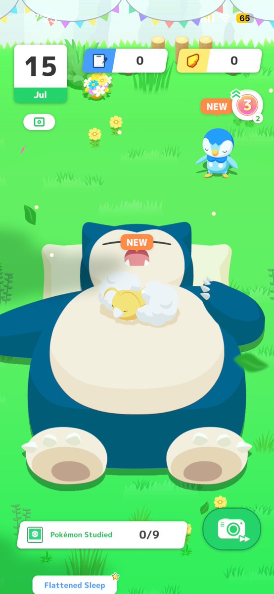 BobbaButt's tweet photo. Waittt #pokemonsleep3rd https://t.co/fpIgL4jtWS