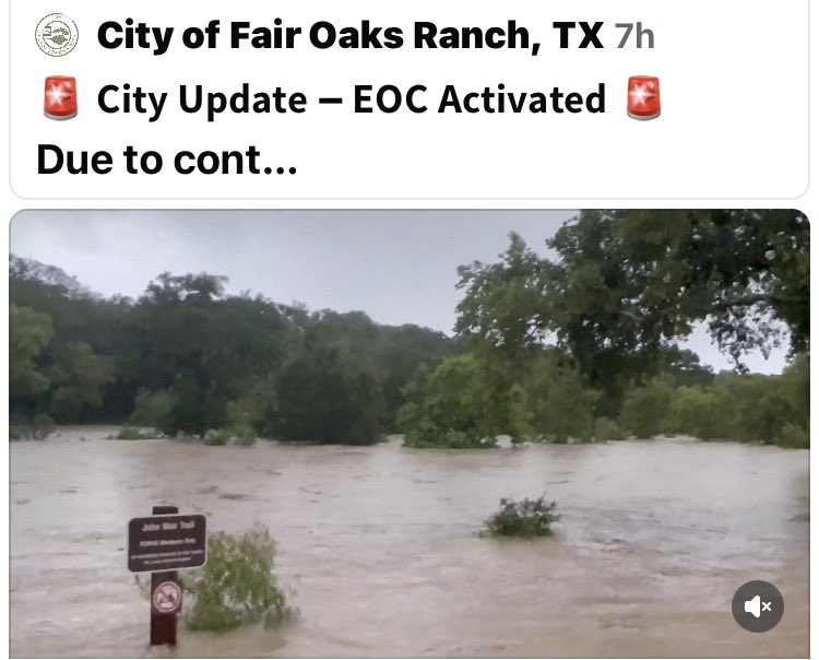 PSilvaDuran's tweet photo. God bless us here in Texas! So much damage and flooding from the storm. 🙏 https://t.co/OCYSRVNZjH
