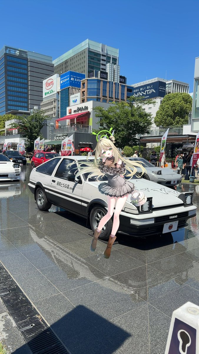 MikanArchive's tweet photo. ブルアカ名古屋さんぽが今だったら死人出てたなってくらい暑い https://t.co/hECzok4Uli