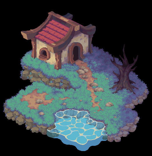 nekocrocodile's tweet photo. Hello #PortfolioDay  I like to draw backgrounds :3 
#pixelart #pixelartist ㅤㅤ https://t.co/2oZpCPfHHh