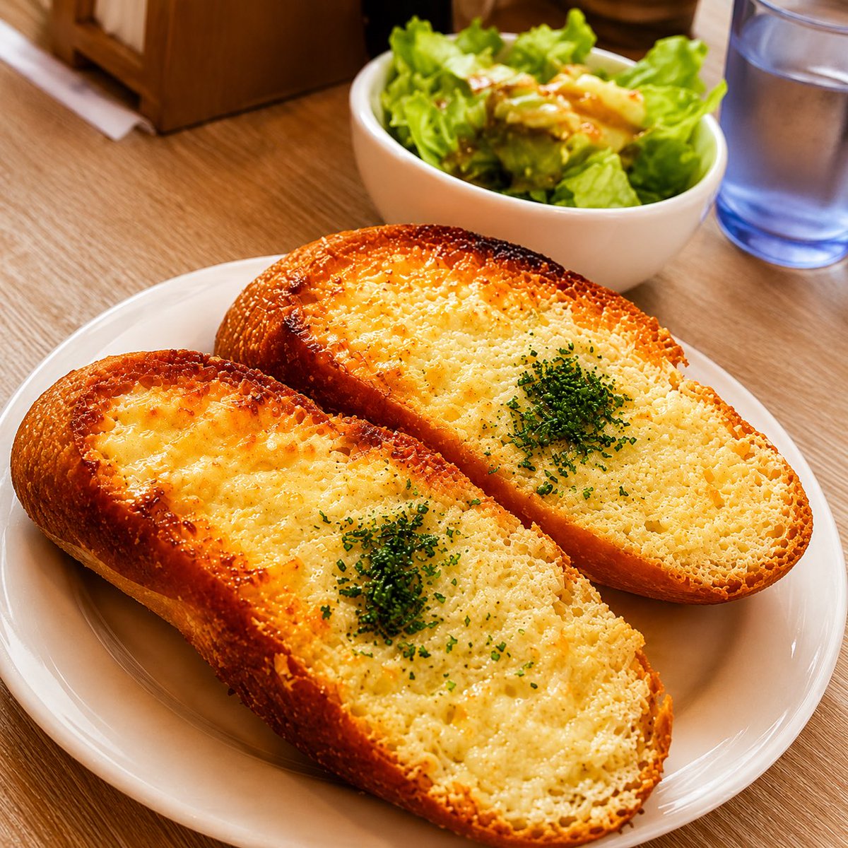 kitchen_masa1's tweet photo. 主役級の脇役ですチーズガーリックトースト！✨
　
晴見町商店街のキッチンマサです🍳
　
当店自慢の「チーズガーリックトースト」🥖🧀
香ばしいガーリックと濃厚チーズが相性抜群で、パスタソースにディップしても美味しい一品です🤤
　
さらにお得なセットもご用意！
🥗ソフトドリンクとミニサラダの【パスタセット】
🍻お酒とミニサラダの【晩酌セット】
　
トーストはお酒のおつまみにも最高ですよ🔥
口コミでも嬉しいお言葉をいただいておりますので、実際のご感想をぜひご覧ください👇✨
　
https://t.co/ZH1pqqouPf
　
本日もお待ちしております！🏃‍♂️💨😊
　
📍府中市・晴見町商店街（京王線府中駅、JR武蔵野線北府中駅から徒歩10分ちょっと👟）
🕚 月〜金：11:00〜21:30
🕐 土曜：11:00〜15:00
⛱ 日曜：定休日