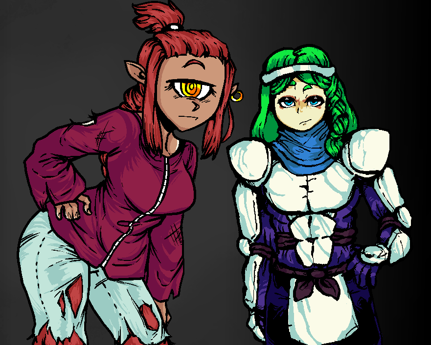FinestFable's tweet photo. How people look waiting for me to post about Finest Fable again (I'm busy creating friends for the MC that just wants to be alone) #indiedev #rpgmaker #indiegame https://t.co/LQUFIS55ZE