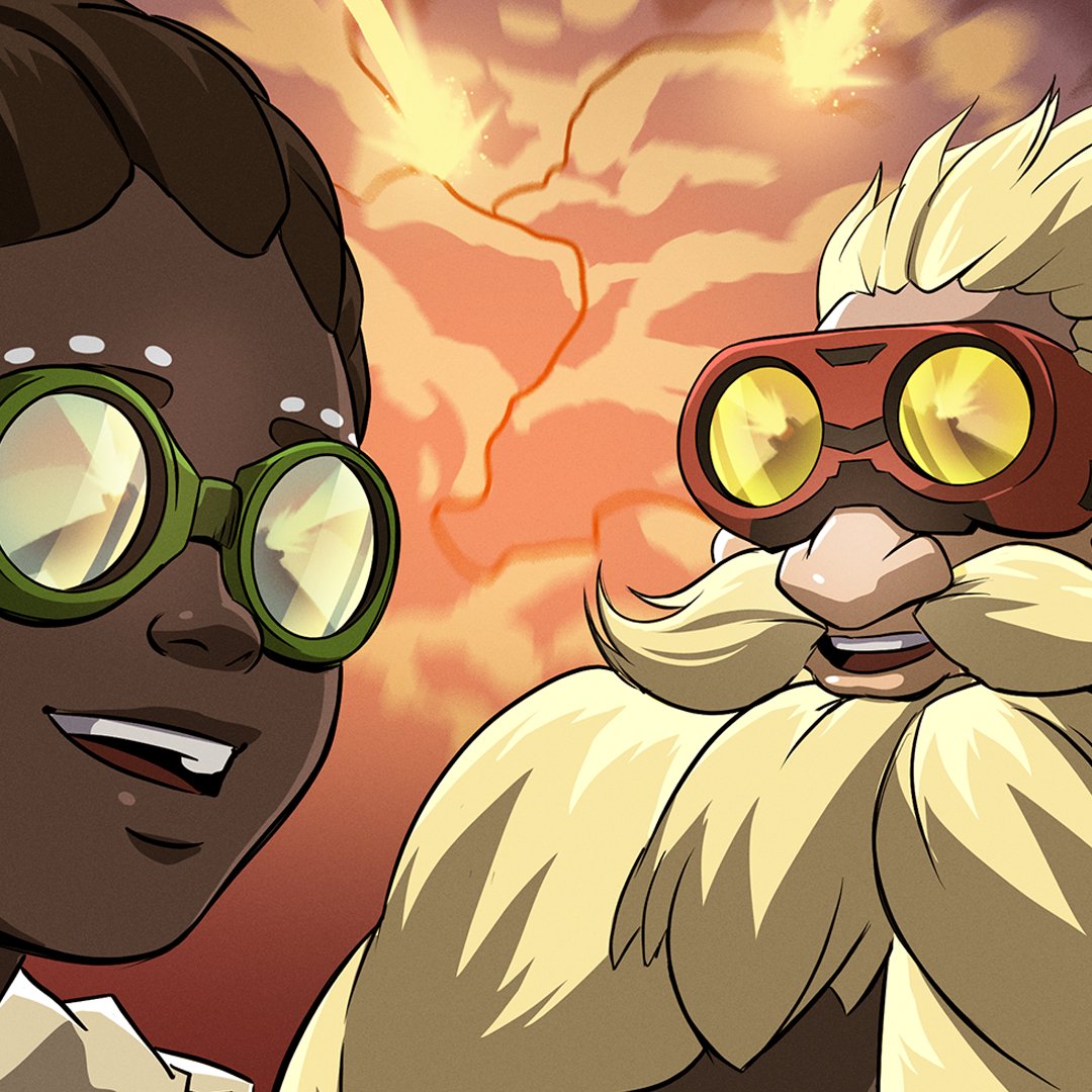 PlayOverwatch's tweet photo. Efi and Torbjörn work together and find their disparate engineering styles have more in common than they thought.

Get this latest episode exclusively in the @webtoonofficial app, or catch up on earlier episodes for free here: https://t.co/lrwrCY1nJu https://t.co/ZU2p7xIvaG