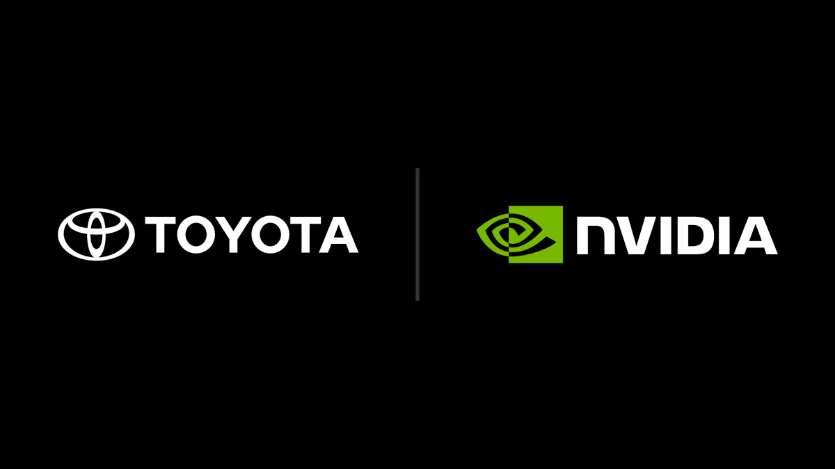 NVIDIADRIVE's tweet photo. We’re expanding our partnership with @ToyotaMotorCorp to accelerate the next era of mobility with physical AI. 🚗

Across automotive, robotics and cities, Toyota is using our accelerated computing, AI software and simulation technologies. This collaboration will help develop safer, more intelligent vehicles, fine tune factory operations, and power urban intelligence systems.

Read the blog: https://t.co/PUiADnp6SH