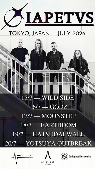 02_from_HELL's tweet photo. 昨夜は鬼 from HELL、WildSideTokyoでオランダから来日中のIAPETVSと！
入り乱れるリズムとリフが心地よいプログレッシブヘヴィメタル、特に長身（195cm！）のベーシストがブンブン動くステージングも見どころ満載でした。

IAPETVSは昨夜を皮切りに東京であと5公演とのこと、良いバンドなので要チェック！

鬼 from HELLはMusic Videoを再構築した背景映像で、曲の世界観をより伝えられたかなと思います、こちらはまたダイジェスト動画でお伝えします。

この後もライブ続きます、よろしくオニがい致します！

◆7月28日（火）両国SUNRIZEw/ TEENAGE AFTERPARTY / THE PINK PISTOL / The Eastern Monkeys / kill me Elk
（出演 20:20~20:45） 

◆8月1日（土）新宿ANTIKNOCK
w/ VROOM / KAMINARI / ampcharwar / THE VOLTS / Blackor… / THE NEGATIVE MIND DISTORTION / SUPER SOUND STUPID / 能勢直志 / TheNo.13(acoustic） / KENBINO / Pole Dance (CHIKA / Aki / サトミ) / DJ RICA(R&R NIGHTMARE), SHIDARUMA(SHOTGUN). 4410(Bar Sixx) 
（出演 16:45-17:15）

◆8月30日（日）吉祥寺CRESCENDO
w/ セックスマニアック / PSYCHOSIS BRAIN / 幻影 / END ZERO / (仮) 
（出演 18:10-18:45）

◆9月4日（金）両国SUNRIZE 

◆10月18日（日）西荻窪 FLAT

◆10月24日（土）新宿御苑 MERRY-GO-ROUND
w/ 3beat / ALL VLACK EDGES / BOOTS WALKER / IN-DIG / 神狩 -KAGARI-
（出演 17:00-17:30）

◆11月29日（日）池袋手刀

ライブ詳細＆チケット予約 : https://t.co/FiPCPAwZWM

#鬼fromHELL #ONIfromHELL