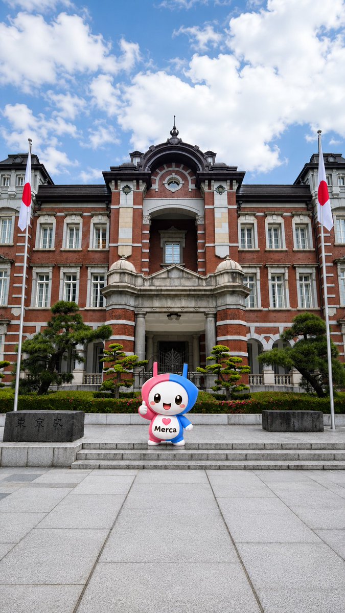 merca_group's tweet photo. Merca-chan’s travel starts now! ✨
She will explore Japan and Malaysia through culture, places, business communities, and hidden stories.
First stop: 🇯🇵

Can you guess?
Follow MERCA-chan to explore Japan and Malaysia together!
#MERCA #メルカちゃん #MalaysiaJapan #JapanTravel https://t.co/QXHCoDgWKz