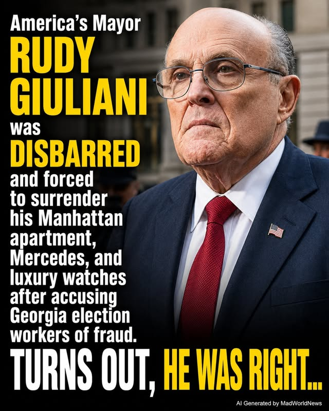 RYboating's tweet photo. What happened to America's Mayor was unacceptable! 

They ruined Rudy for telling the truth! 😡 https://t.co/qxTyUutjed