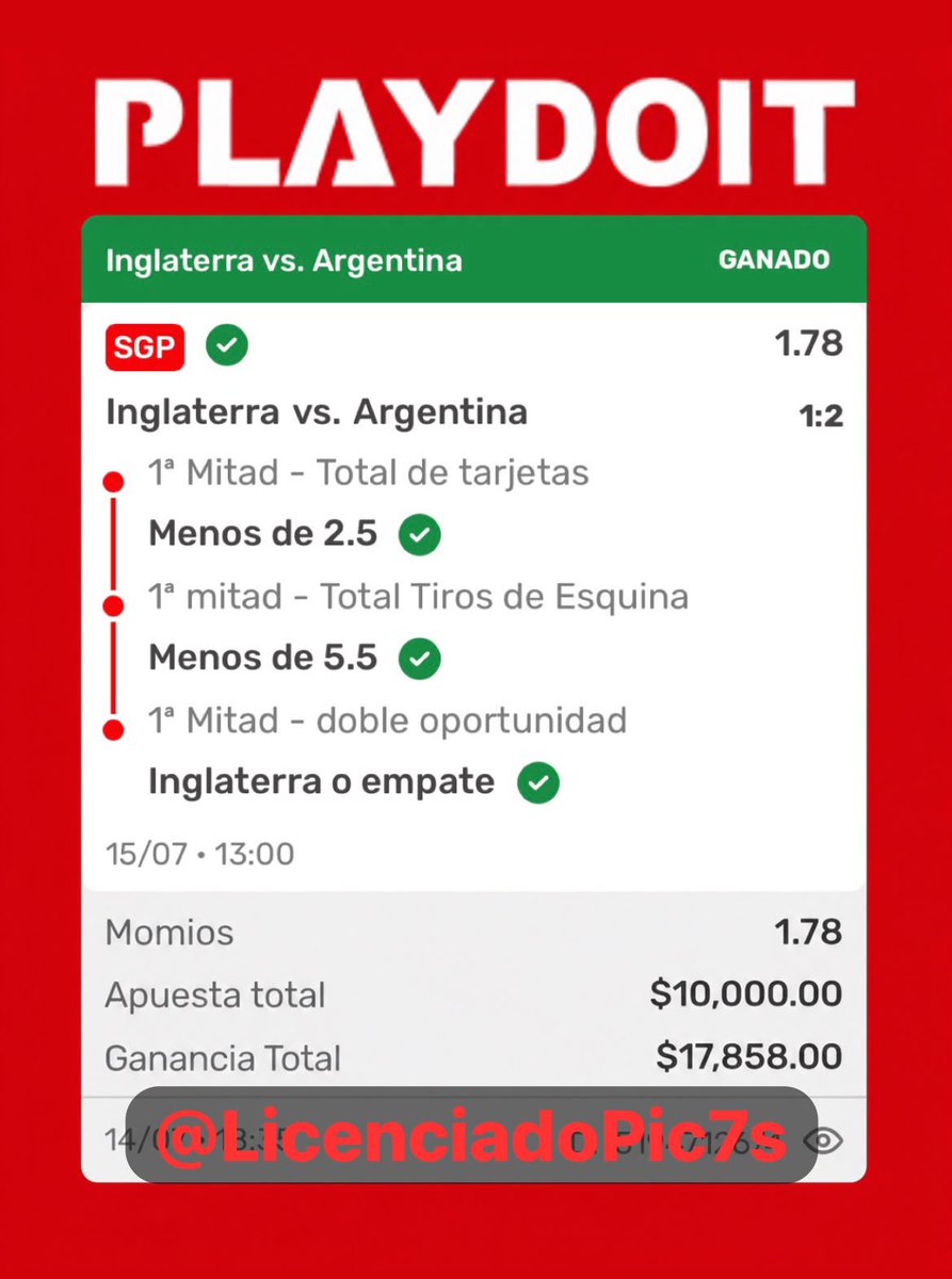 El Licenciado Picks 🇲🇽 tweet media