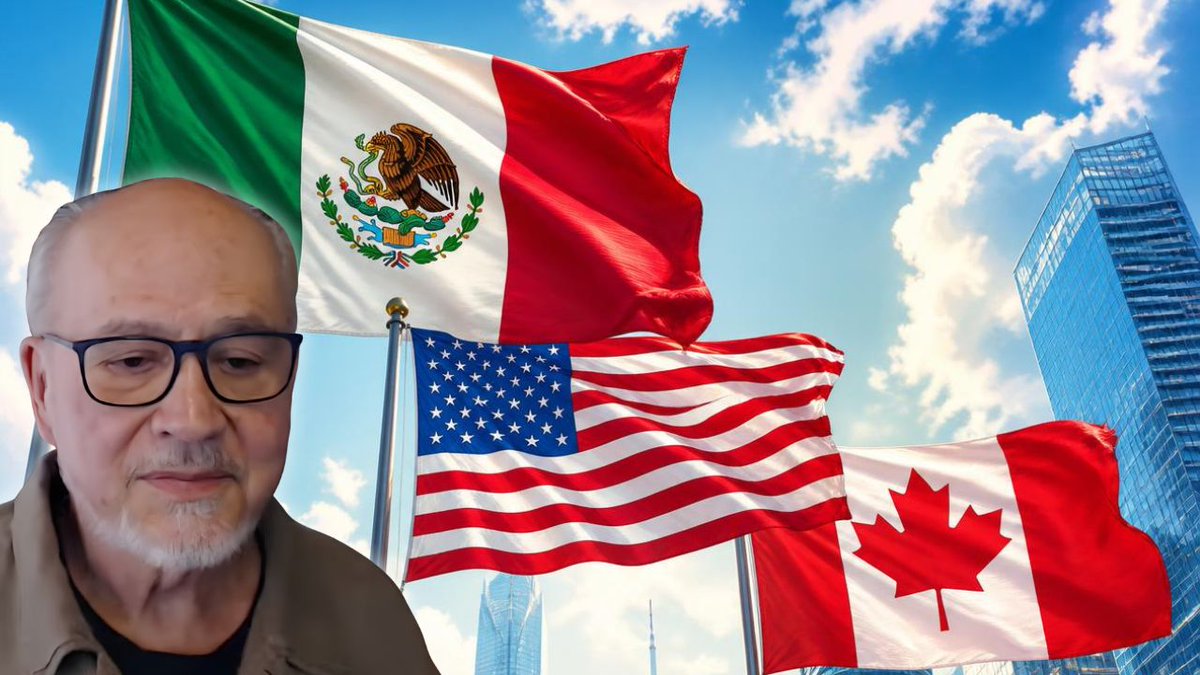 julioastillero's tweet photo. "México es una economía maquiladora, muy sofisticada pero maquiladora". Lorenzo Meyer analiza los límites del T-MEC y propone un proceso de "desenganche" comercial con EE. UU. para ganar la soberanía tecnológica. 

Los detalles aquí: 👇

https://t.co/VCtSHCCoAg https://t.co/x7pOMVna0d