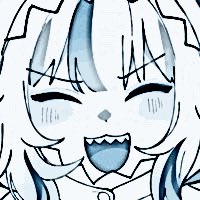 same_ch4n's tweet photo. Gawr Gura popped up from behind with a grin, tail swishing as she poked y/n on the cheek.

“Hey, you, you got any snacks?” https://t.co/ow1WXBNJLv