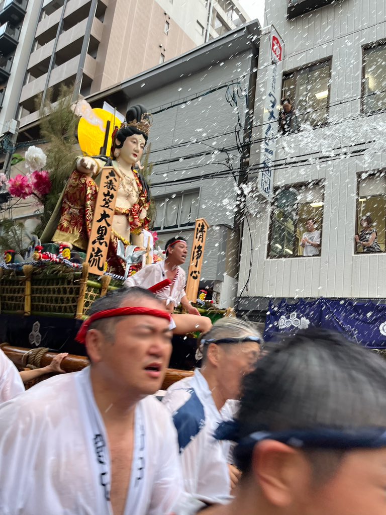 mskerqi's tweet photo. 報告：今年も山笠を見に行けました https://t.co/1g7iiazTjj