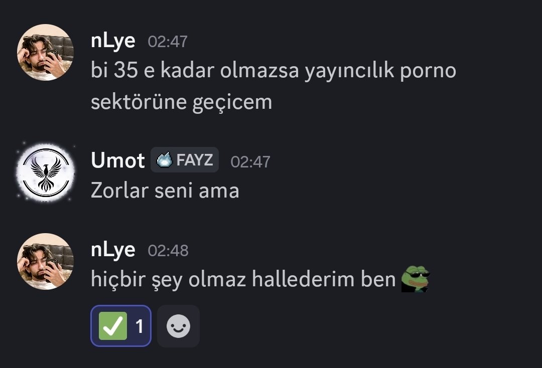 nLyeizim's tweet photo. Kick yayıncısı nLye (Mehmet Karakaş) özel bir şekilde yaptığımız konuşmada eğer 35 yaşına kadar yayıncılıktan para kazanamasam tam zamanlı porno sektörüne giricem dedi

(Şahsın gay olduğu biliniyor)

https://t.co/uUlUg96yLW https://t.co/C5N5pS2fg3