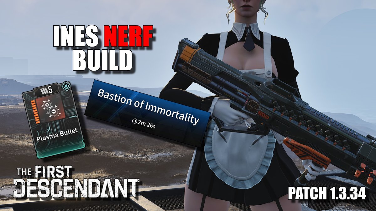 AverageBraidz's tweet photo. Ines Plasma Bullet After Nerf Build | Patch 1.3.34 | The First Descendant https://t.co/weygy4X10u https://t.co/l8WvWBifmO