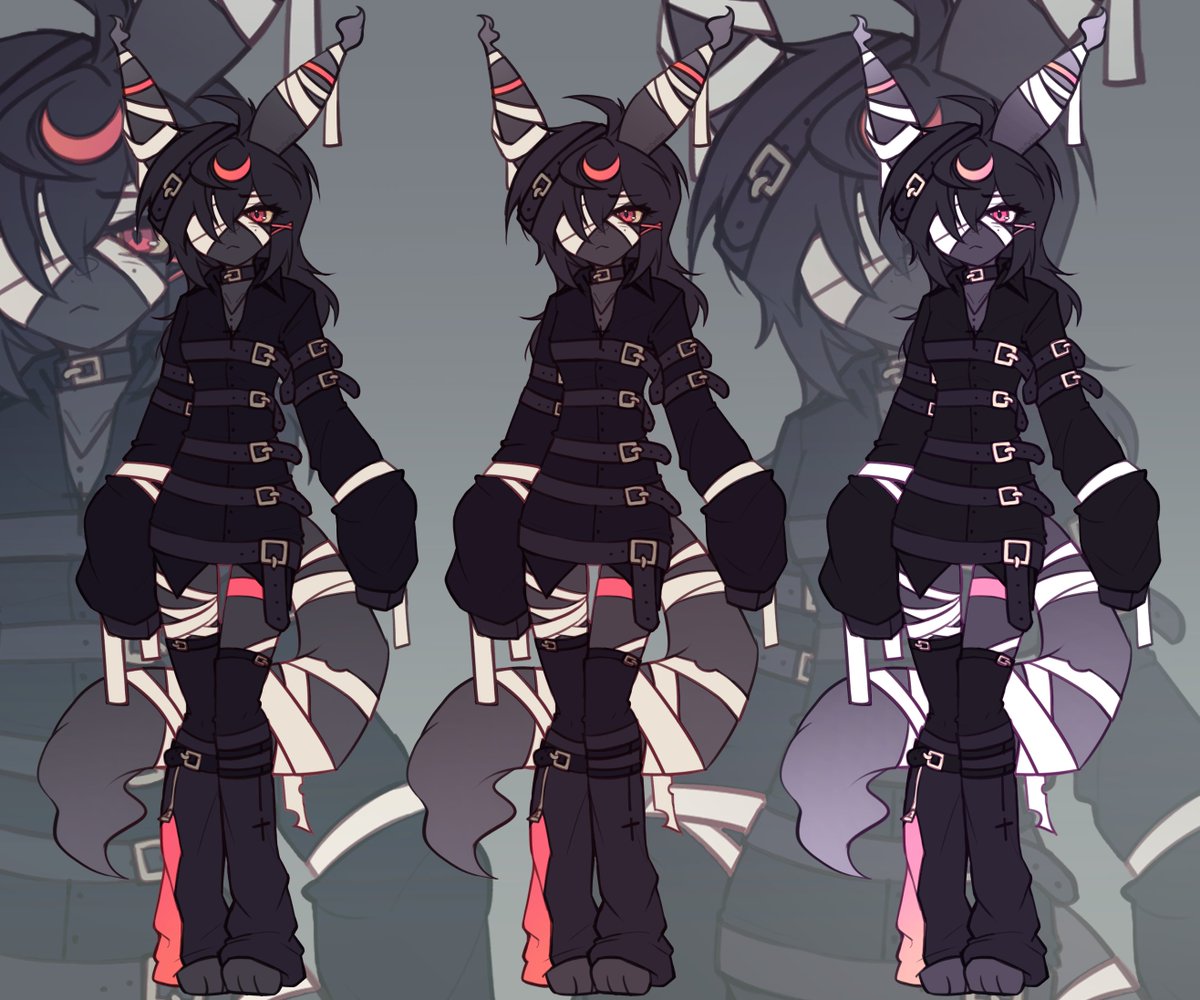 plushlyn's tweet photo. who wants a cute umbreon inspired designnnn ?;3
im so proud of this one!! they are up for sale from now :D
sb 50 usd
ab1 250 usd (will add a half body!!)
https://t.co/b99ZulJasW
#adoptableoc #OC #furryocs #furryartㅤㅤㅤ https://t.co/QupS64zjE7