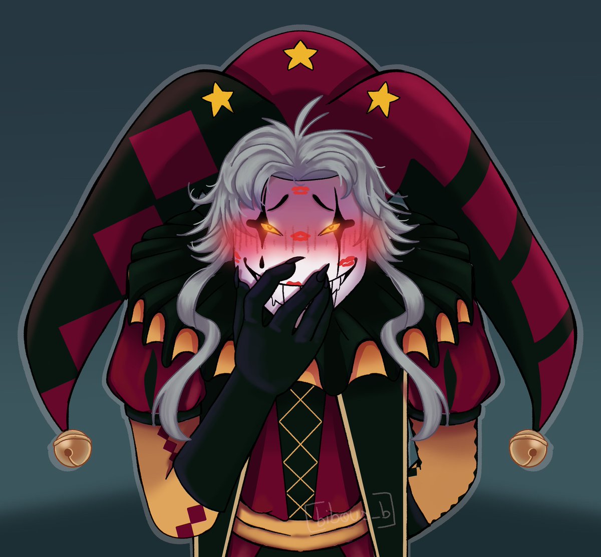 Bibous_b's tweet photo. 🎪 Ele gostou da trend ❤️ 

#thefreakcircus #pierrot #thefreakcircuspierrot #thefreakcircusfanart #BRarte #tfc https://t.co/W0ugvFIjDh
