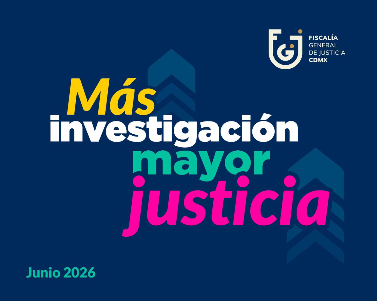 FiscaliaCDMX's tweet photo. En la Fiscalía CDMX estamos investigando más y logrando que más casos avancen. 🔍

📁 De enero a junio de 2026, aumentaron las detenciones y judicializaciones por delitos prioritarios, así como las investigaciones y las sentencias condenatorias, en comparación con 2024.

También reforzamos la atención ante casos de extorsión para dar una mejor respuesta a las víctimas. 

Estos avances nos permiten seguir construyendo una Fiscalía CDMX que investiga mejor y responde de manera más efectiva a las personas. 👥