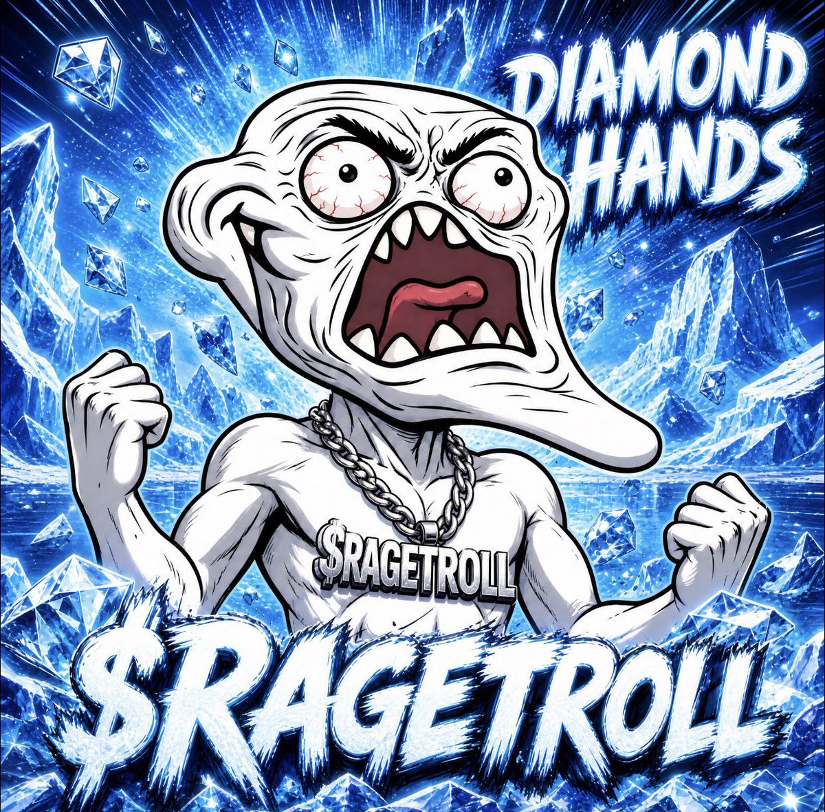 RageTroll_SOL's tweet photo. Paper hands chase pumps.

Diamond hands build legends 💎🙌

$RAGETROLL wasn't created for a quick 

flip—it was created for those who know 

where this story is headed.

#RAGETROLL #MEMECOIN #SOLANA 🚀 https://t.co/h5BivE9UAr