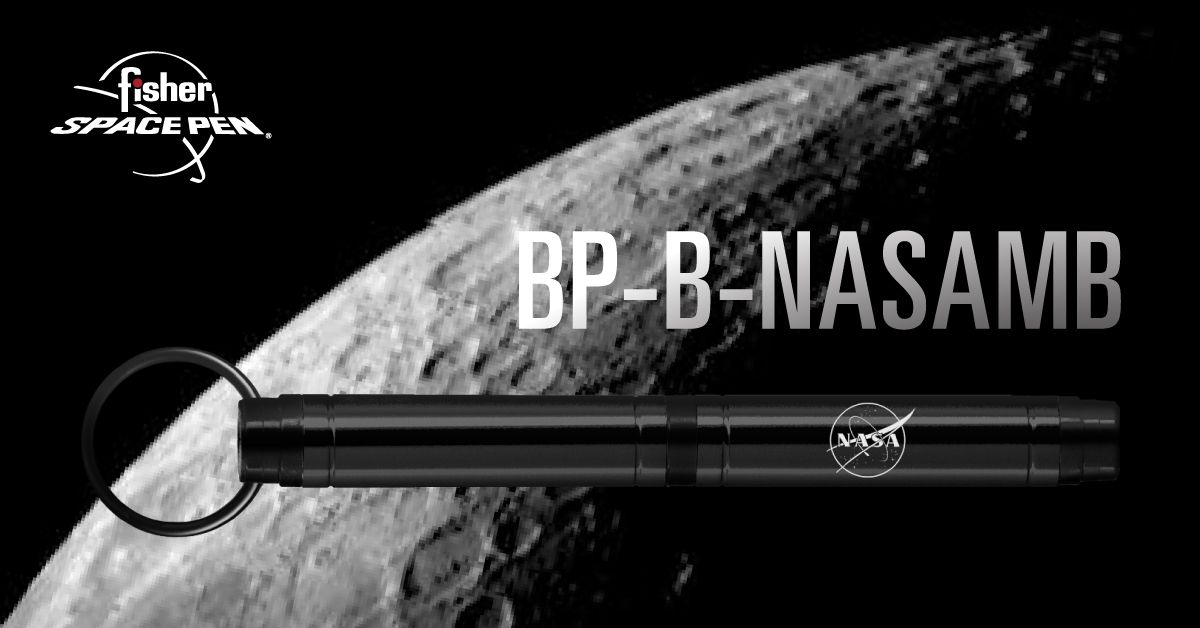 FisherPenCo's tweet photo. The @NASA Meatball is not just a logo. It's a legacy that came to live on this date in 1959. And for decades, Fisher Space Pens have carried it proudly. A pen with a little piece of NASA you can clip to your gear. https://t.co/AjSQGmJk1Y