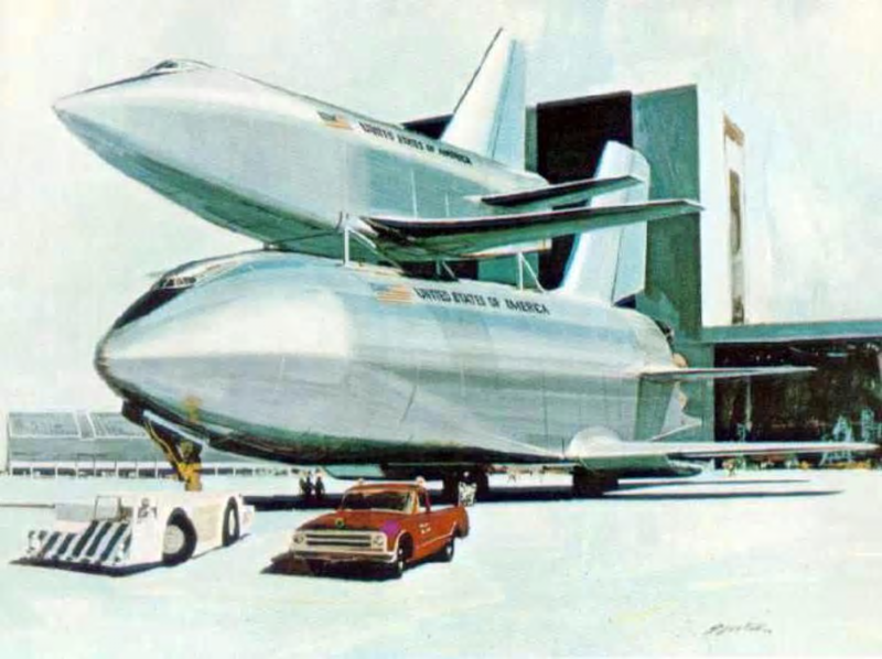 Flare_D3_mon's tweet photo. @IWillFightCod the only round-ish shuttles are the realy return capsules. you could also do a mix kinda like ultra magnus and micro magus from idw with the prototype mid flight launcher concept. i think they did buil like 3 prototypes of these cargo launch planes https://t.co/xekhWWuV2Q