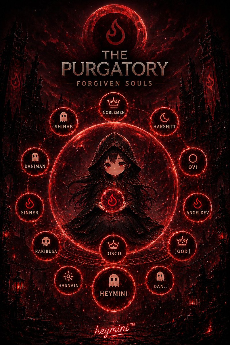 Aiclair_'s tweet photo. Season 1 of The Purgatory has only just begun, and there are just 23 Souls walking this path.

This is your chance to be one of the early pioneers before the world discovers what's coming.

32 days remain. There's still plenty of time to rise.🔥

#thepurgatory #web3gaming #base https://t.co/CSWi7ag5El