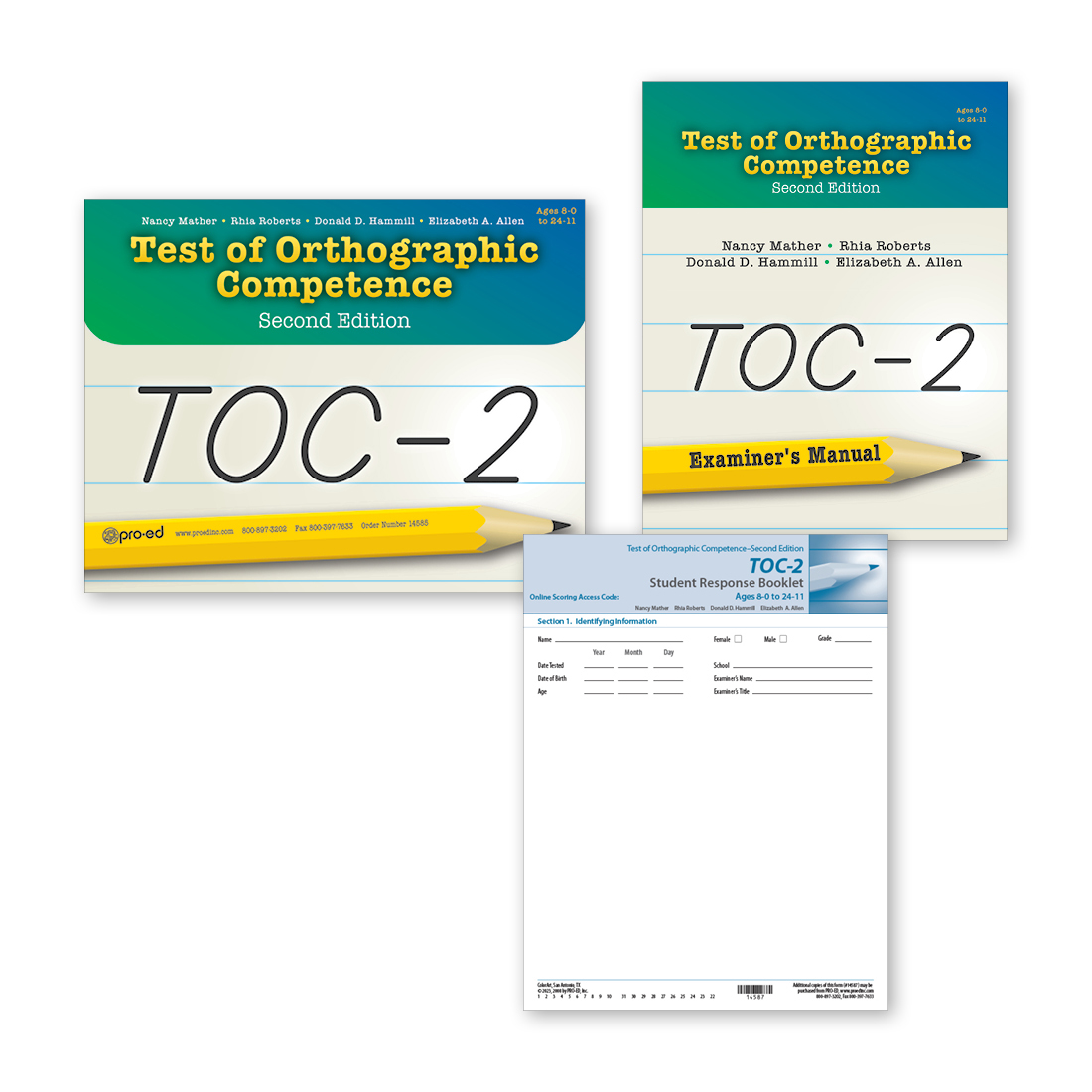 PROEDINC's tweet photo. 📘 The TOC-2 assesses orthographic skills that support proficient reading and writing, including spelling, punctuation, and orthographic processing.
🔗 Learn more: https://t.co/yWU7c5zKan
#SLP #Literacy #Dyslexia #Assessment #SpecialEducation https://t.co/dQktQr4LXb