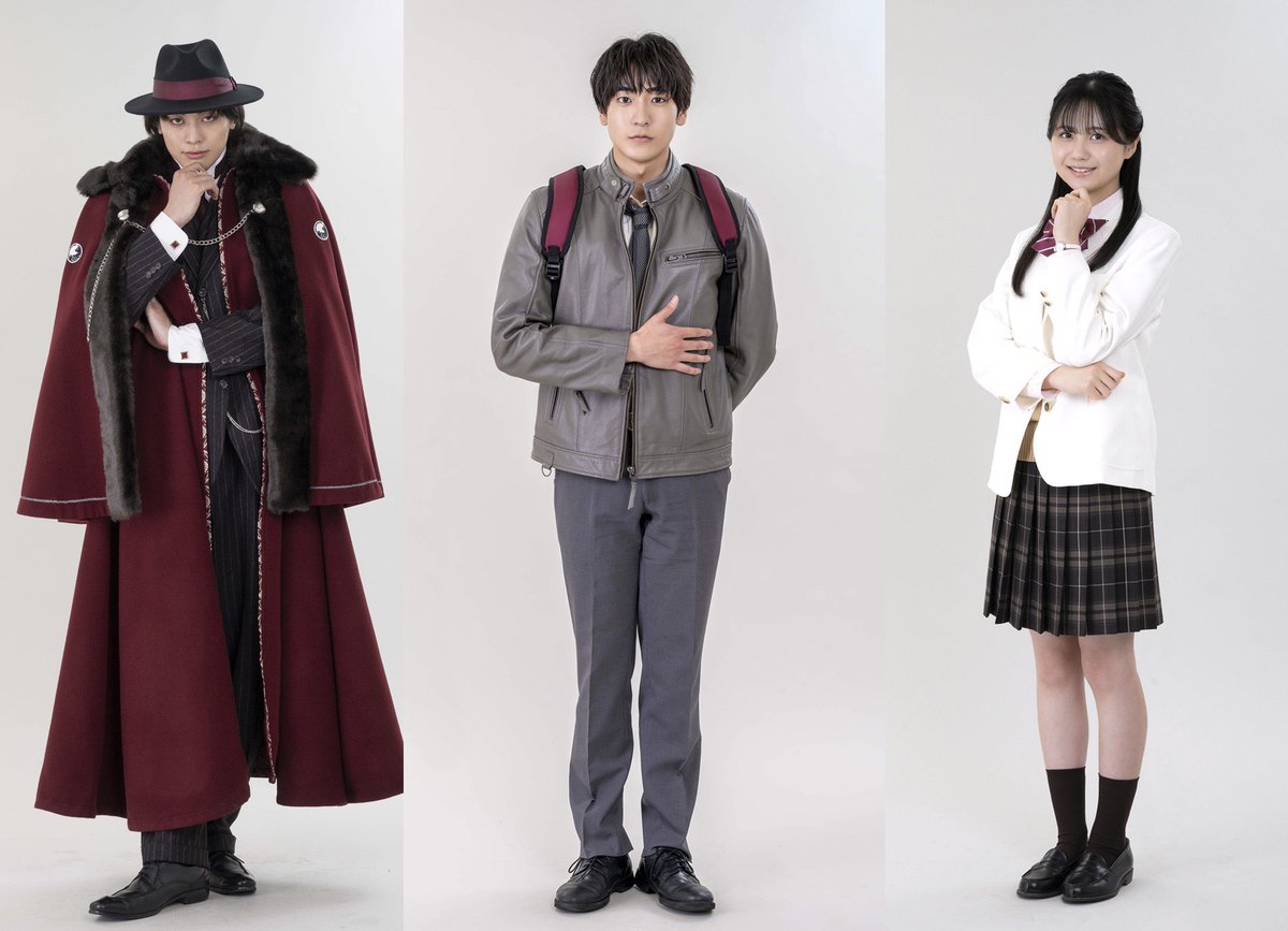 oricon's tweet photo. 『仮面ライダーマイス』キャスト＆役名
8/4に制作発表
⠀
🔻今作の主人公は"マイスター"
https://t.co/FTH5vKREA8
⠀
🐭音澄宙（おとすみ・そら）
／仮面ライダーマイス：秋谷郁甫
⠀
🐱嶺髙華武利（みねたか・かむり）
／仮面ライダーマオウ：東啓介
⠀
ヒロイン・瑞生優菜：堀川梨心 https://t.co/kvKEf5lrbZ