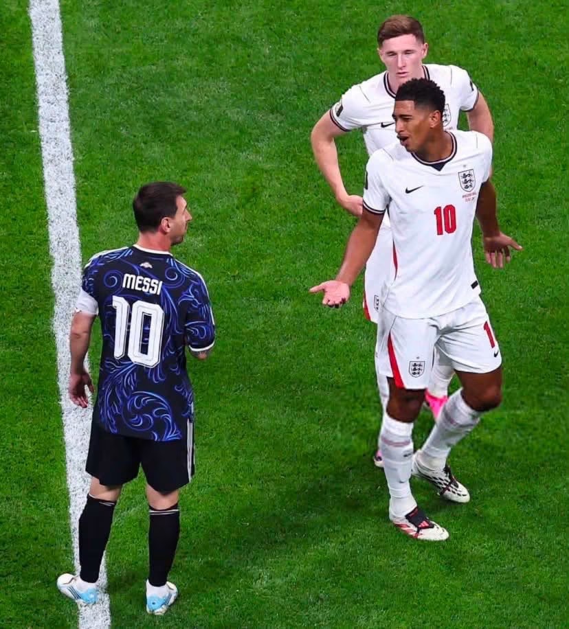 appiecule's tweet photo. This picture will always be a reference point for us.

Mbappé, for example, won the World Cup. But when it came to Messi, he knew where the line was. He never tried to manufacture a moment against him or speak disrespectfully about him.

But this guy? I genuinely wonder where all this confidence comes from.

Has he achieved something extraordinary with his club? Barcelona have dominated Real Madrid repeatedly, and for the last 2 seasons he’s ended up empty-handed, while Spain also outclassed England at the Euros.

Has he won a Ballon d’Or? A Golden Boot? Anything?

Or does he play for a club that used to dominate Messi?

Messi practically spent 16 years tormenting Real Madrid. He scored 26 goals against them alone.

Yet somehow he thought provoking the greatest player in football history was a good idea.

In the end, he got his answer on the pitch.