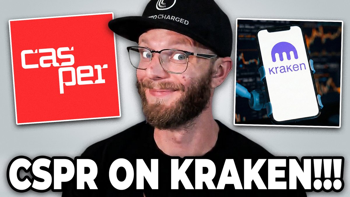 CryptoCharged's tweet photo. ⚡️ N E W  S H O W ⚡️

CSPR IS ABOUT TO POP?! Kraken Listing, Altcoin Season, &amp; Bitcoin Technical Analysis!

https://t.co/sUvfKXF4DG

⚡️⚡️⚡️⚡️⚡️⚡️⚡️⚡️⚡️⚡️ https://t.co/yQzQKdKPTS