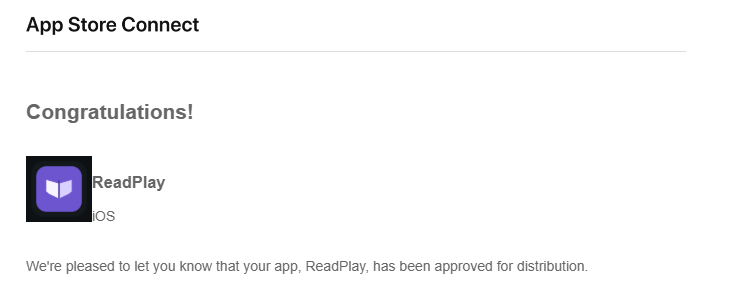 ReadPlayTV's tweet photo. Ça y est : Apple a validé ReadPlay ! 🎉
Retrouvez vos lectures, vos sorties et votre communauté, partout avec vous.
Téléchargez l’app dès maintenant sur l’App Store :
https://t.co/dPpB5lDOPu

It’s official: ReadPlay has been approved by Apple! 
Take your reads, new releases and community with you wherever you go.
Download the app now on the App Store:
https://t.co/dPpB5lDOPu
#ReadPlay #AppStore #ReadingCommunity