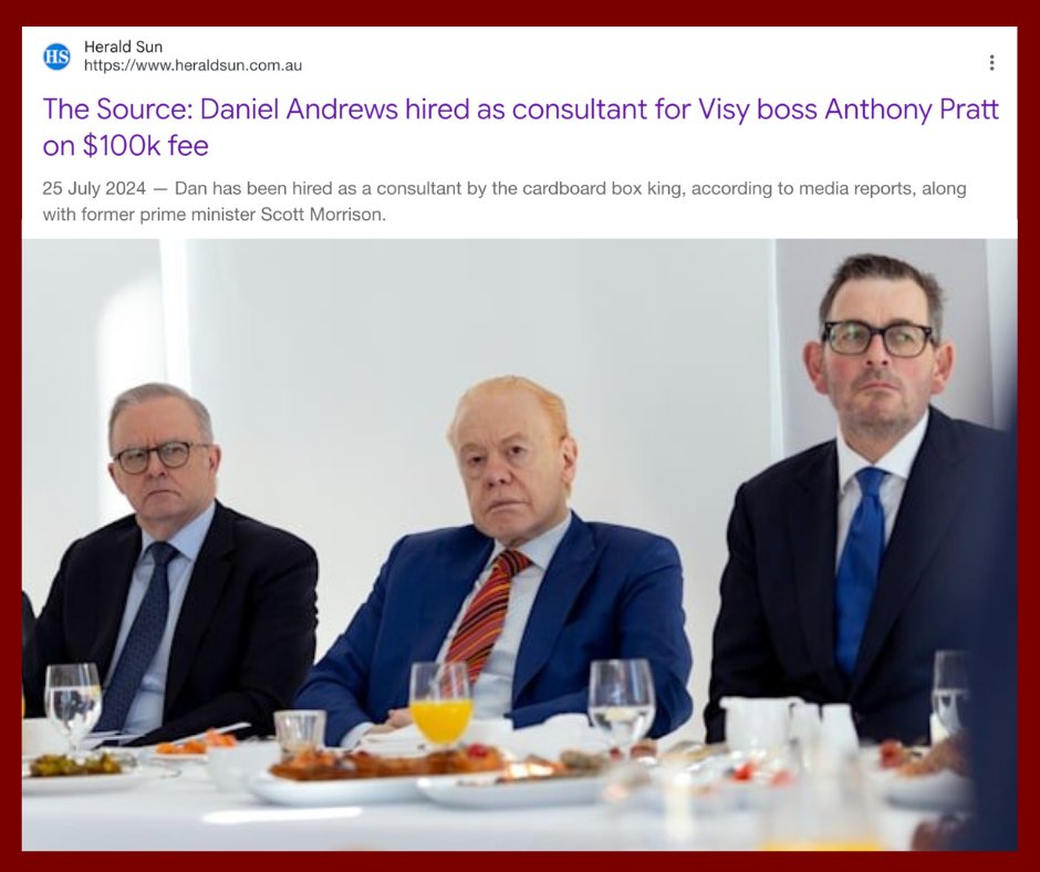 Jade_Tiger62's tweet photo. Doing secret deals with billionaires &amp; criminals again!
But at least it's not Gina Rinehart eh @AlboMP ??? https://t.co/YdKryBwjgf