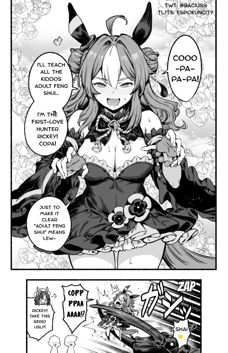 EspokunCity's tweet photo. Black Rickey by @Bacius9 

Please support the original artist's works!  

#UmaTranslations #Umamusume #ウマ娘 #ウマ娘譲 #CopanoRickey #HokkoTarumae
-----------------------------------------------
Commemorate the coming of First Love Hunter to Global! https://t.co/AYbAmrFh9R