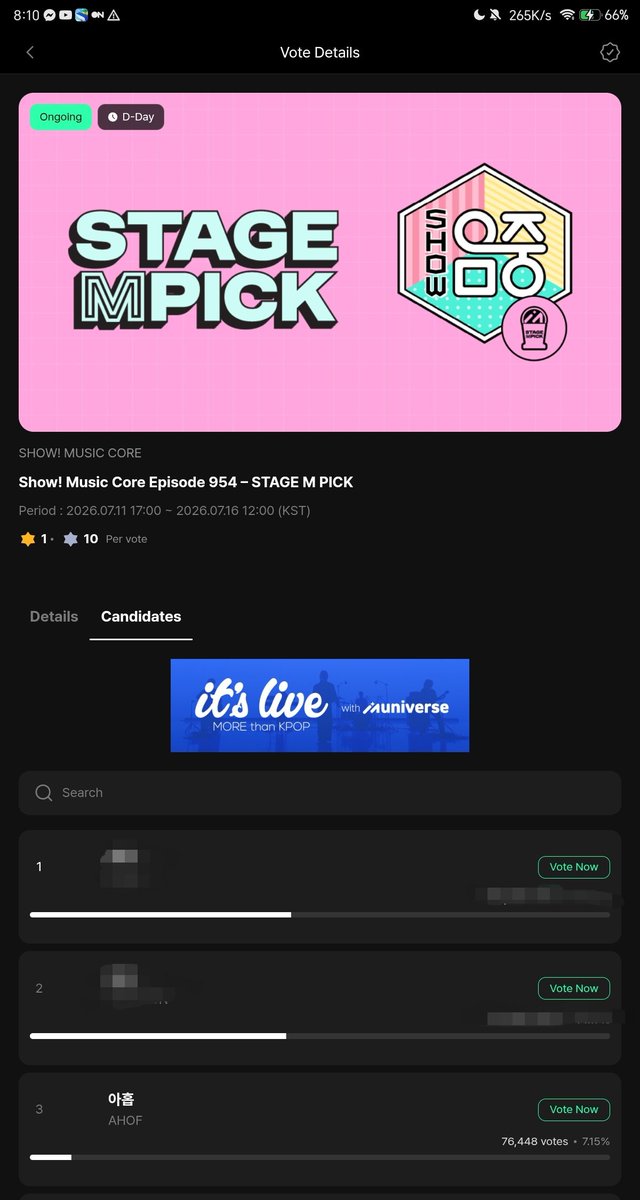 Charlie_Chase24's tweet photo. 🚨FOHA URGENT ATTENTION 🚨 
For Muniverse po. Please pitch in your lumys via Muniverse app po as the end of poll ends today!
I know the gap is huge but per account 100 lumys are free and showing that we're there no matter what matters.
Let's make your votes matter. Vote AHOF now! https://t.co/sgxUq5KVAW