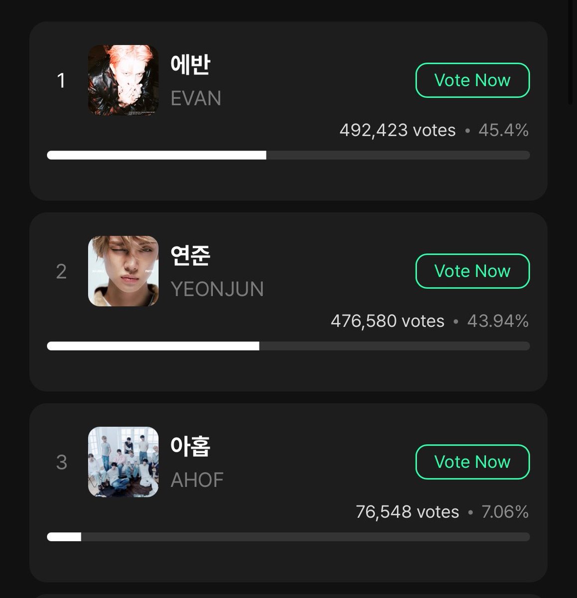 EVAN VOTING tweet media