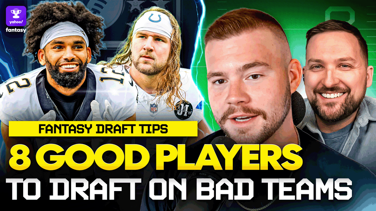 MattHarmon_BYB's tweet photo. New show up for you as @justinboone returns to talk through 8 good players from (projected) bad teams that we want to draft this year.

Then, @CFFroton makes his pod debut to give us an early look at some CFB fantasy stars who could become strong dynasty picks in the 2027 class.

APPLE: https://t.co/43ANJfx8t9
SPOTIFY: https://t.co/dqB1hutLgi 
YOUTUBE: https://t.co/1JHvECtItS