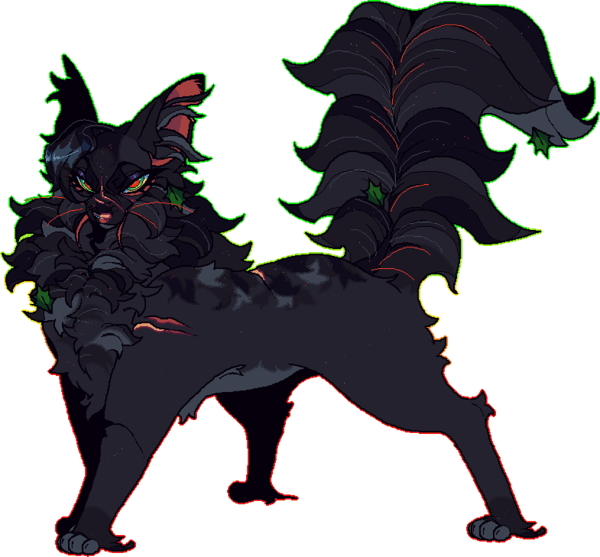 BUNKlNS's tweet photo. Hollyleaf https://t.co/x5rWWs6b1S