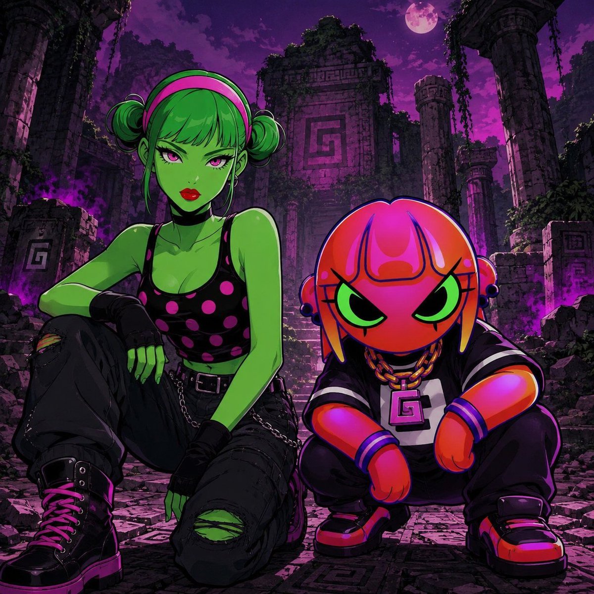 OriginalWalkerX's tweet photo. Honored to have my communities chosen by @betty_nft someone I genuinely respect in this space. Was great connecting with you 💚

Everyone knows Betty as the visionary behind Deadfellaz, one of the real OG projects that’s been holding it down since 2021 and now shes back with something new 🔥

What is @TheGodPull?
An experimental project with unique mechanics that we haven't seen before 
 
Collect Omens → hit the God Pull → claim the royalties 
 
Supply: 11,111 
MP: Cheap 
Minting: OS 
 
That's all we know for now. Very excited to see how this plays out
